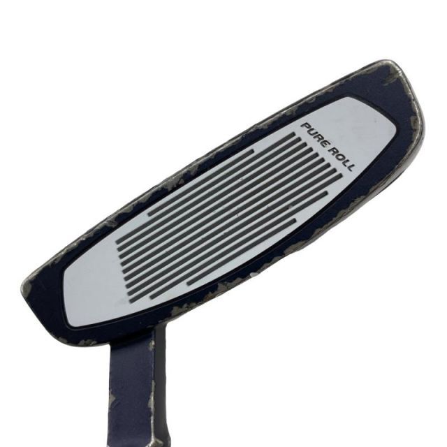 【中古】 テーラーメイド Spider X BLUE スモールスラント 33インチ パター PT スチール(ブラック) (フレックスその他) メンズ 男性用 右利き 右用 Dランク ゴルフクラブ
