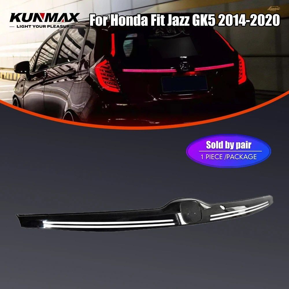 ホンダ GK5 2014-2020 用リアテールドアスルーテールライトリバースブレーキターンシグナルテールランプアセンブリ