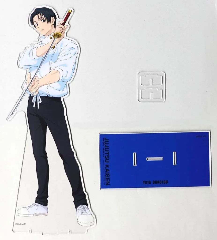 【中古】アクリルスタンド・アクリルパネル 乙骨憂太 アクリル メガフィギュア 「TVアニメ 呪術廻戦 POP UP企画展 大交流展 死滅回游 at baseyard tokyo」