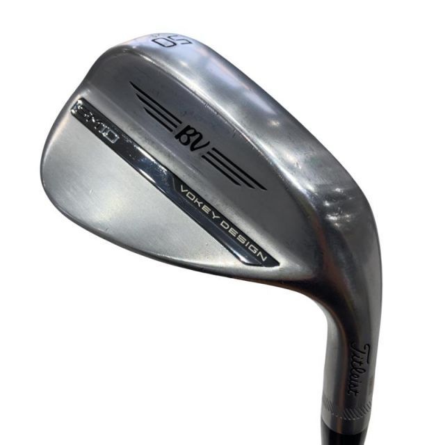 【中古】 タイトリスト VOKEY SPIN MILLED SM10 ツアークロム 50°/12°F ウェッジ WG BV 105 (フレックスその他) メンズ 男性用 右利き 右用 Cランク ゴルフクラブ