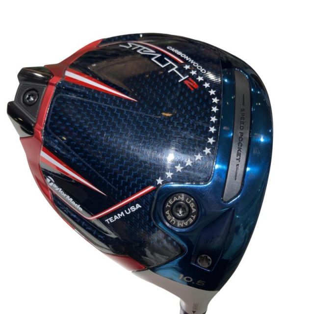 【中古】 テーラーメイド STEALTH2 10.5° ドライバー DR 純正特注シャフト (フレックスR) メンズ 男性用 右利き 右用 Bランク ゴルフクラブ