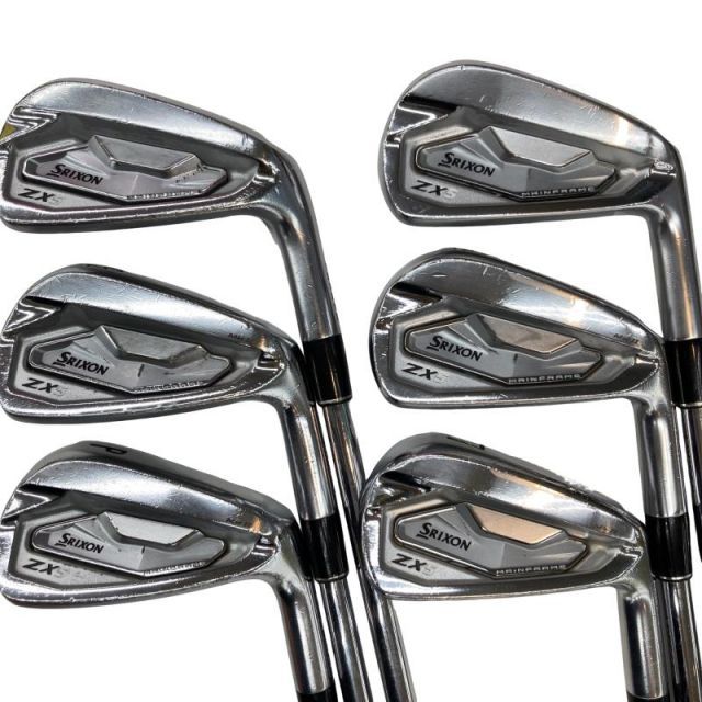 【中古】 ダンロップ SRIXON ZX5 Mk II 6S アイアンセット IR NS PRO MODUS3 TOUR105 D.S.T (フレックスS) メンズ 男性用 右利き 右用 Cランク ゴルフクラブ