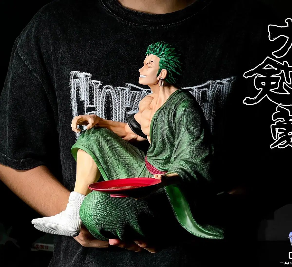1/4 Dajianhao STUDIO ゾロ 座位 デラックス ワンピースレジンフィギュア