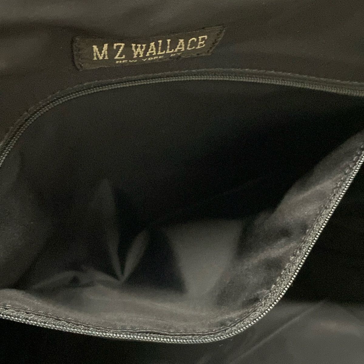 MZ WALLACE(ウォレス) トートバッグ - カーキ×マルチ 迷彩柄 レザー 