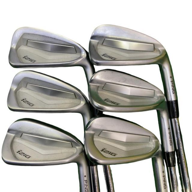 【中古】 ピン i210 6S アイアンセット IR NS PRO MODUS3 TOUR120 (フレックスS) メンズ 男性用 右利き 右用 Cランク ゴルフクラブ