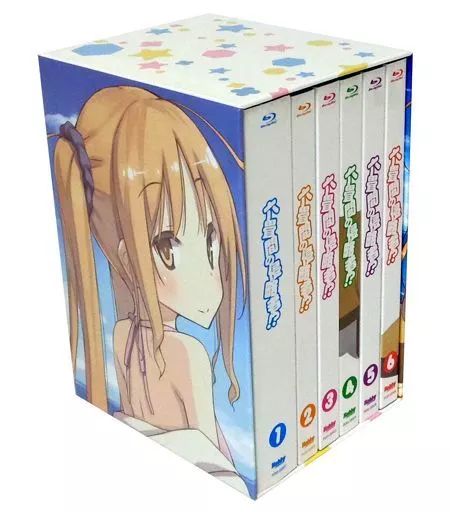 【中古】アニメBlu-ray Disc 六畳間の侵略者!? 初回限定版 全6巻セット(とらのあな全巻収納BOX付き)