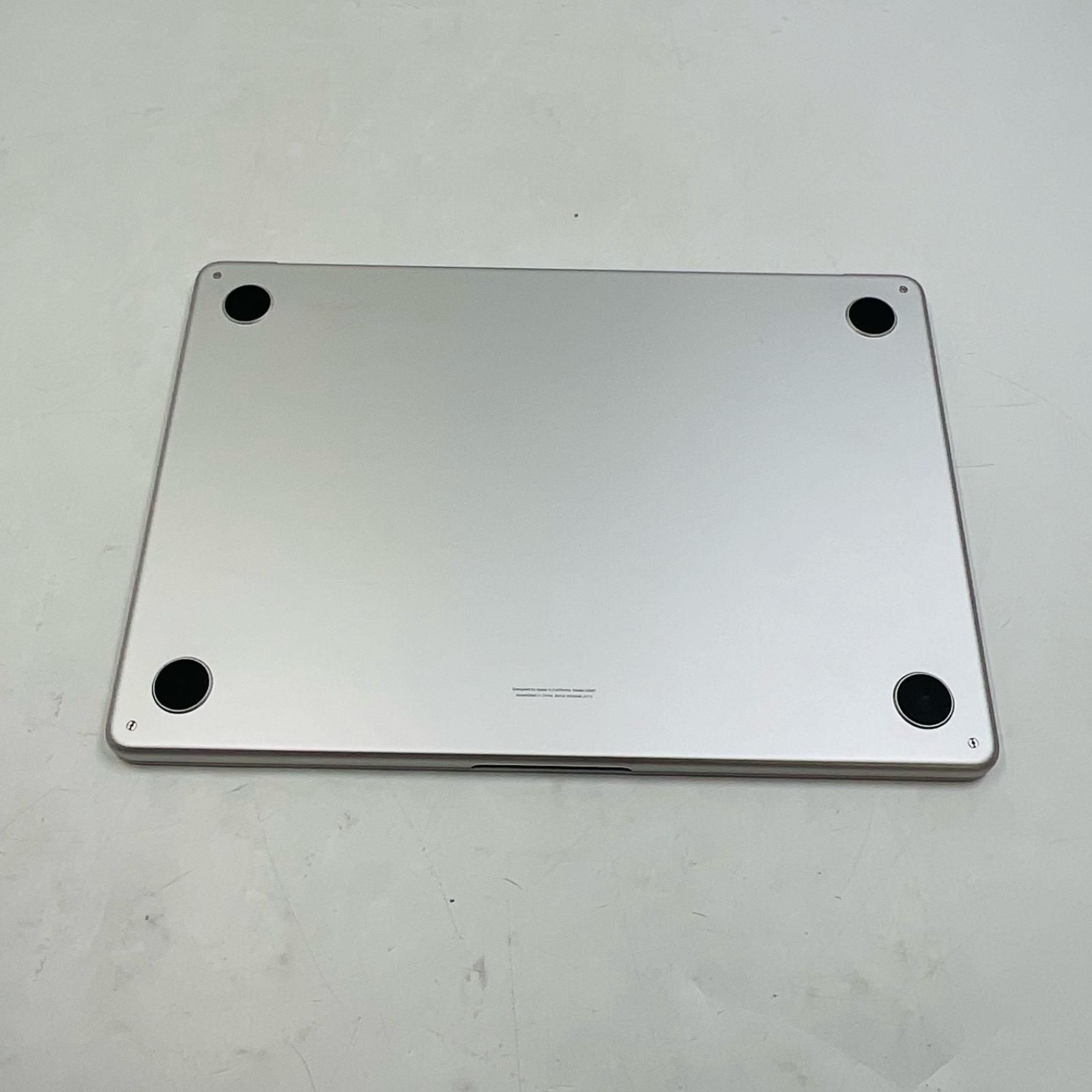 美品】MacBook Air M2 16GB 512GB シルバー 2022 - メルカリ
