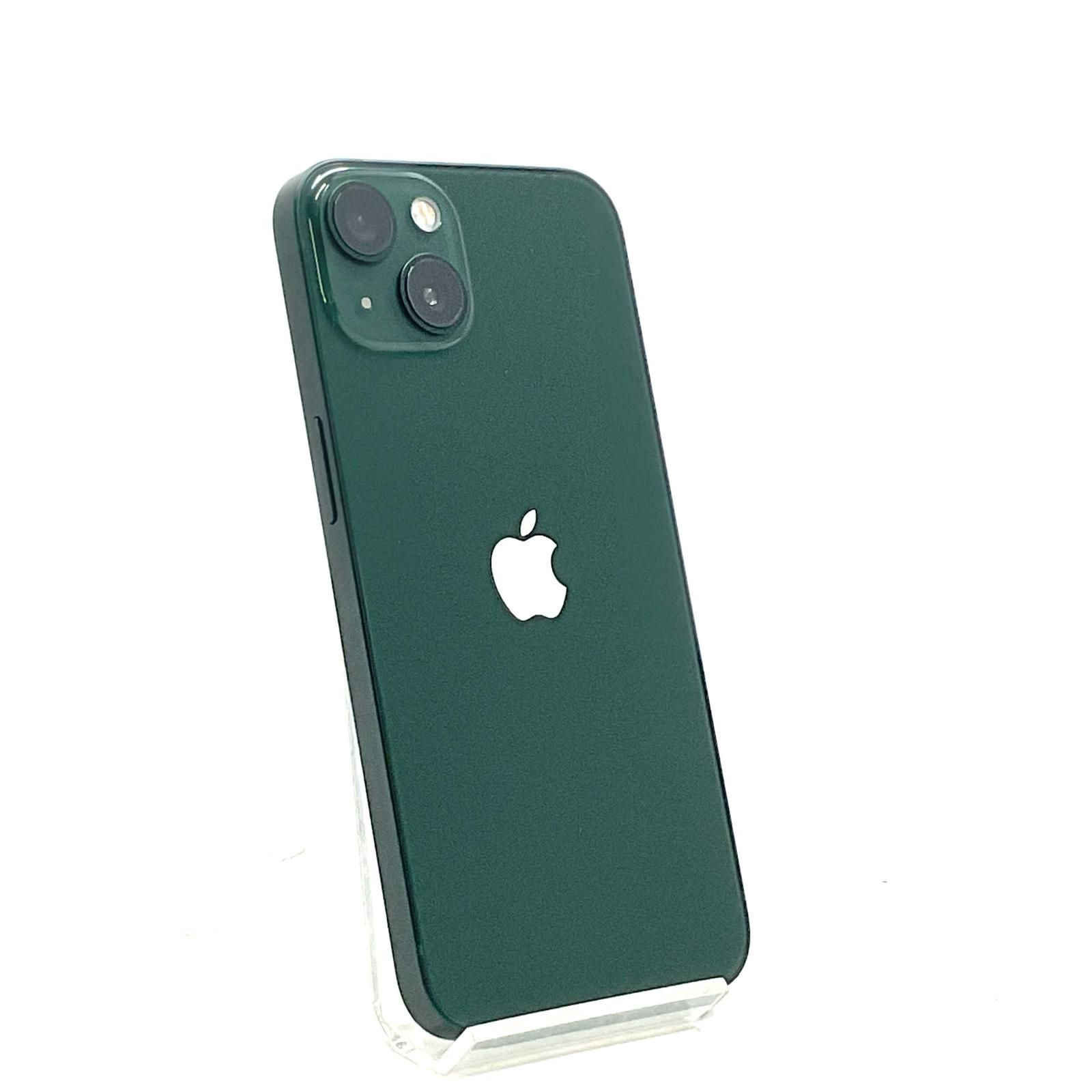 【全額返金保証】【最速発送】 iPhone 13 128GB グリーン au 白ロム 動作確認済 89%