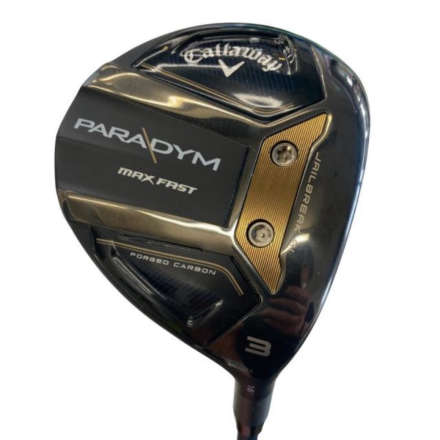 【中古】 キャロウェイ PARADYM MAX FAST 3W フェアウェイウッド FW SPEEDER NX 40 for CW(PARADYM FW) (フレックスSR) メンズ 男性用 右利き 右用 Cランク ゴルフクラブ