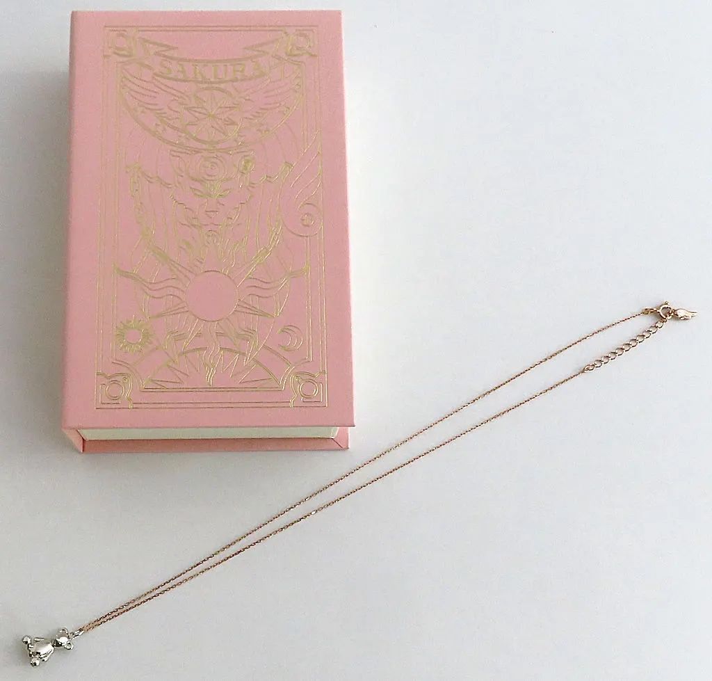 【中古】銀製品・指輪・アクセサリー 小狼のくまのぬいぐるみ ネックレス 「カードキャプターさくら×Samantha Tiara(サマンサティアラ)」