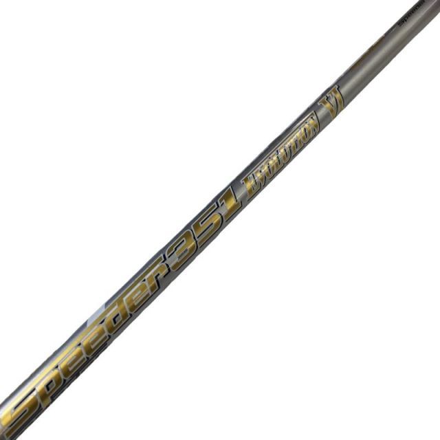 【中古】 ピンスリーブ付き(G400系) フジクラドライバー用 シャフト Speeder 351 EVOLUTION VI (フレックスSR)Bランク ゴルフクラブ