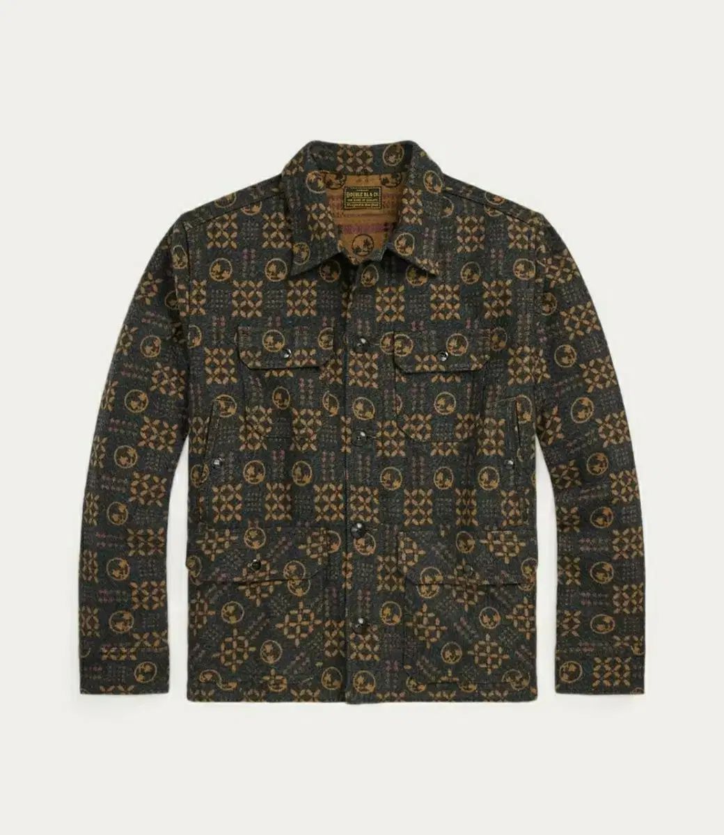 RRL(ダブルアールエル) rrl ジャカード シャツ ジャケット L XL