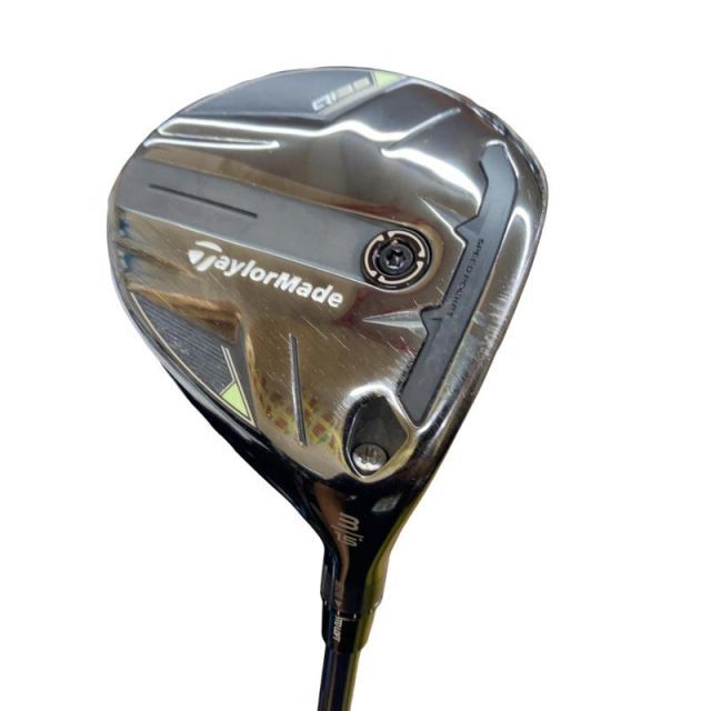【中古】 テーラーメイド Qi35 3W フェアウェイウッド FW Diamana SILVER TM55(Qi35 FW) (フレックスS) メンズ 男性用 右利き 右用 Cランク ゴルフクラブ