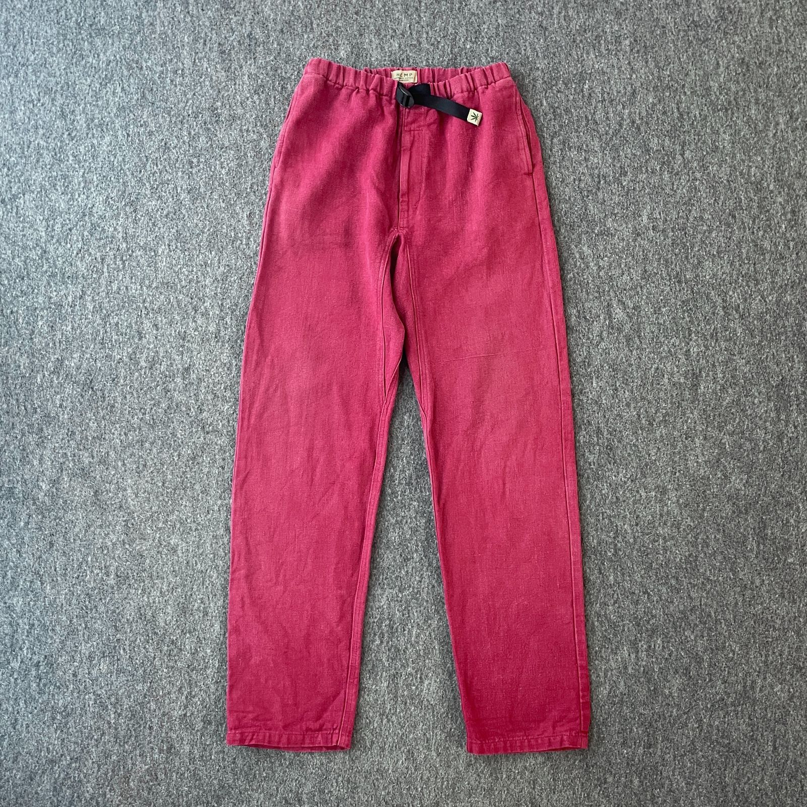 80s　90s　BOBSON　デザインパンツ　HEMP　フェード　グッドカラー　ヴィンテージ　レア