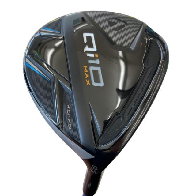 【中古】 テーラーメイド Qi10 MAX 3W フェアウェイウッド FW 純正特注シャフト (フレックスSR) メンズ 男性用 右利き 右用 Cランク ゴルフクラブ