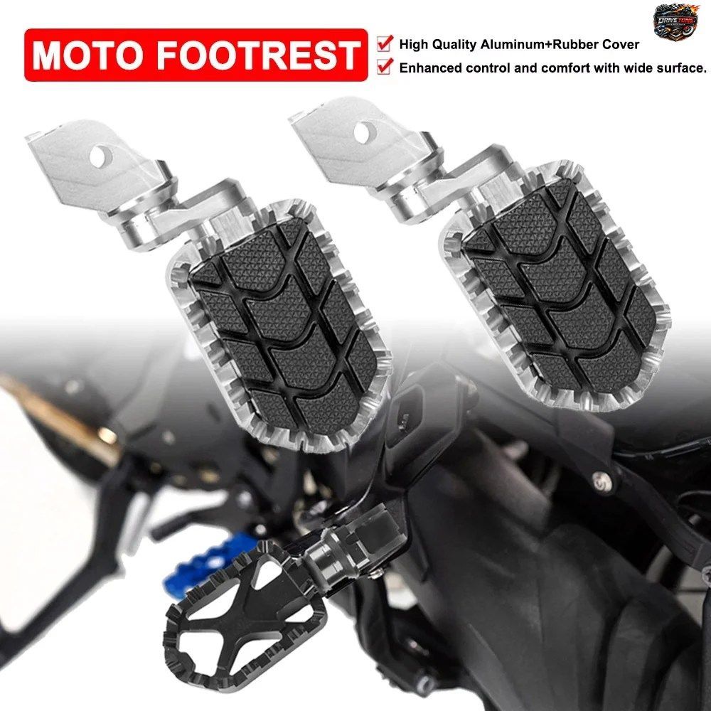 BMW R1300GS アドベンチャー用モーターサイクル足場フットレスト、回転式調整可能フットペグ、フットレストペダルアクセサリー