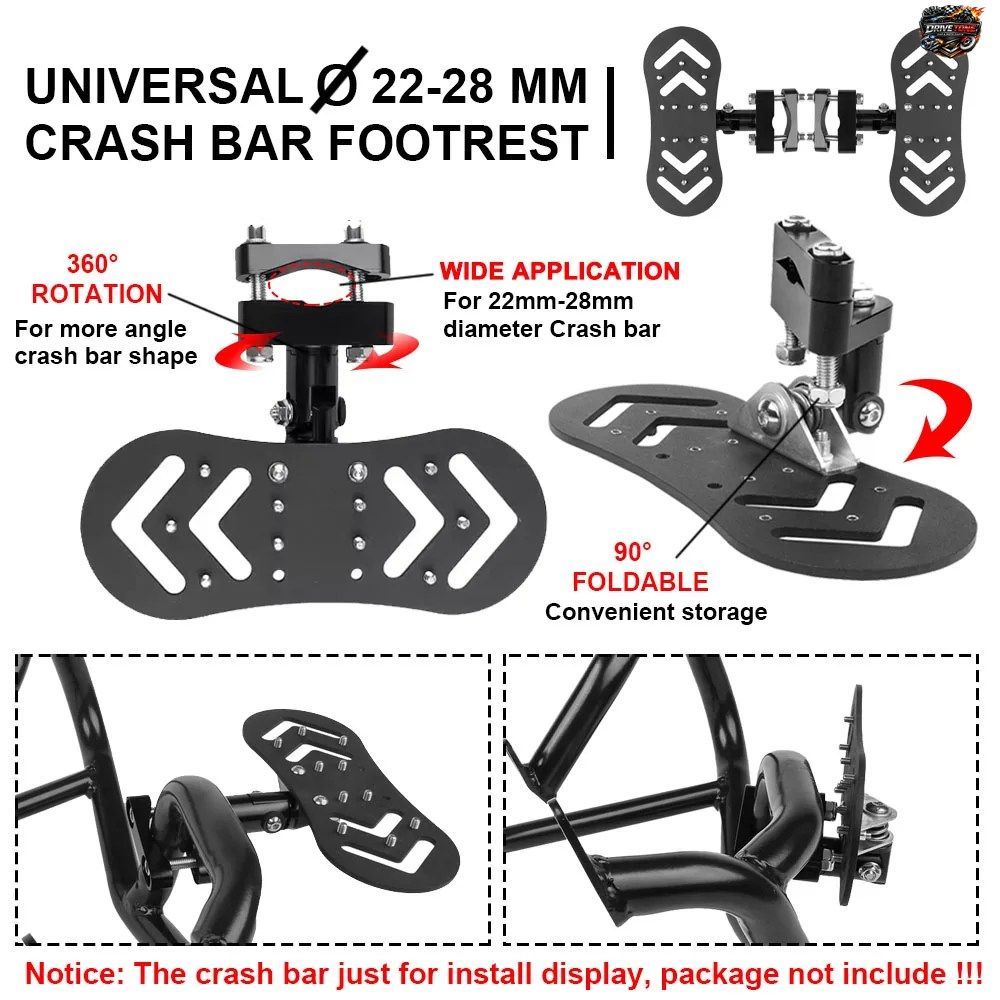 BMW R1250GS R1200GS LC F900XR F750GS F850GS 2013-2023用モーターサイクルフットレスト フロントフットペグ 高速道路対応 回転式折りたた