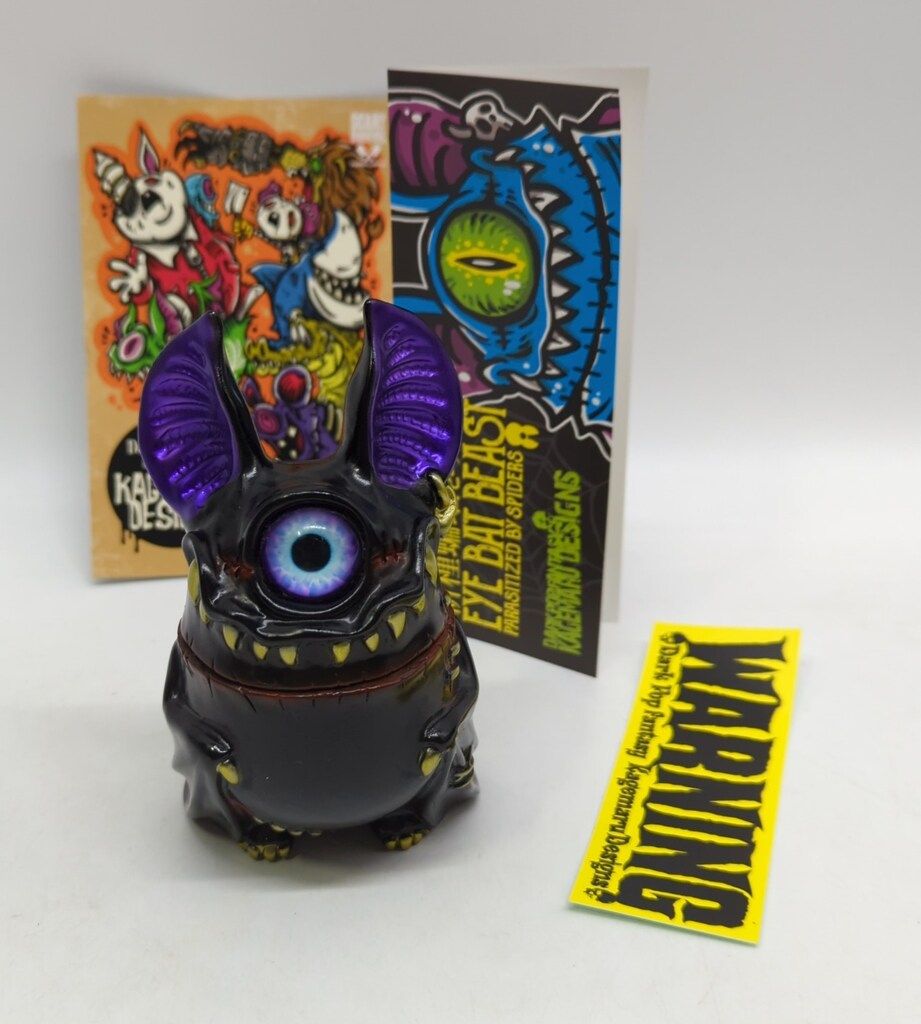 UNDEAD TOYS KAGEMARU DESIGNS アイバットビースト 黒成型/メタ紫/金