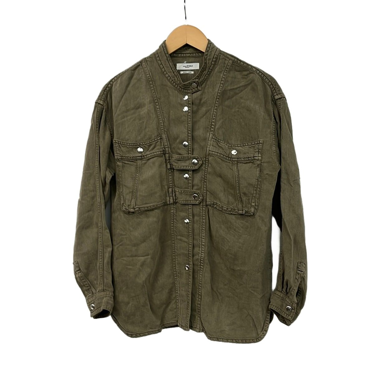 ISABEL MARANT ETOILE(イザベルマランエトワール) ブルゾン サイズ36 S レディース美品 - ベージュ×黒 長袖/春/秋