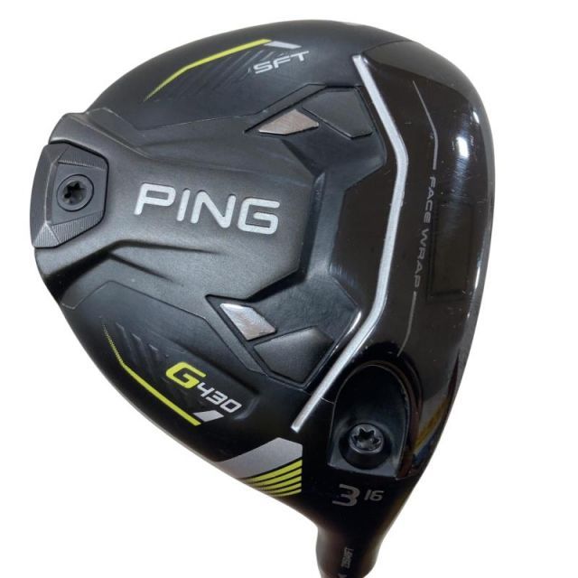 【中古】 ピン G430 SFT 3W フェアウェイウッド FW ALTA J CB BLACK(FW) (フレックスS) メンズ 男性用 右利き 右用 Cランク ゴルフクラブ