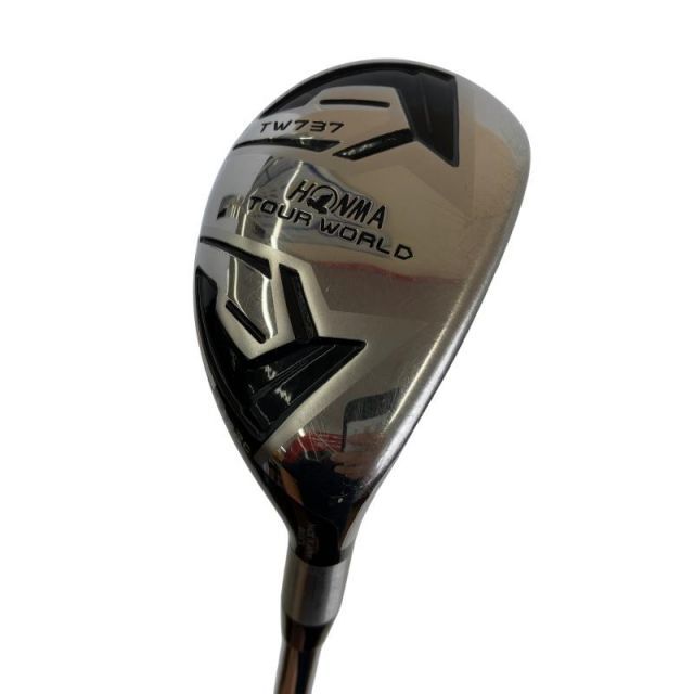 【中古】 本間ゴルフ TOUR WORLD TW737c 22° ユーティリティ UT 純正特注シャフト (フレックスS) メンズ 男性用 右利き 右用 Cランク ゴルフクラブ