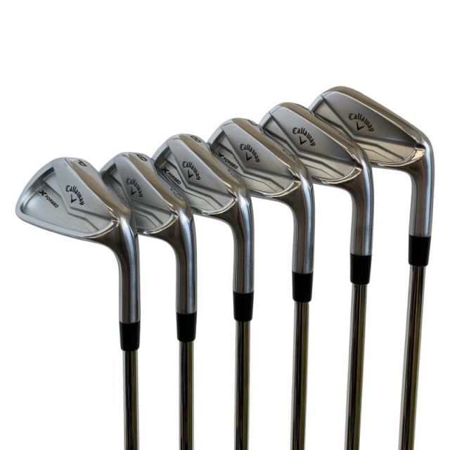 【中古】 キャロウェイ X FORGED(2024) 6S アイアンセット IR NS PRO MODUS3 TOUR105 (フレックスS) メンズ 男性用 右利き 右用 Cランク ゴルフクラブ