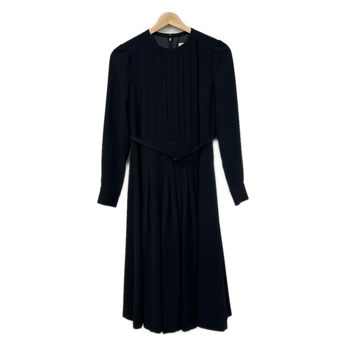 CELFORD(セルフォード) ワンピース サイズ38 M レディース美品 - 黒 長袖/ロング/プリーツ