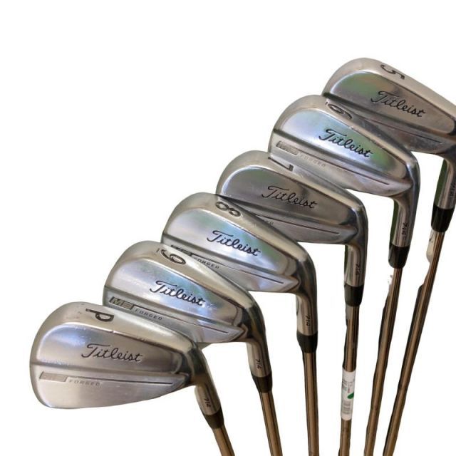 【中古】 タイトリスト Titleist MB 714 6S アイアンセット IR Dynamic Gold (フレックスS) メンズ 男性用 右利き 右用 Dランク ゴルフクラブ