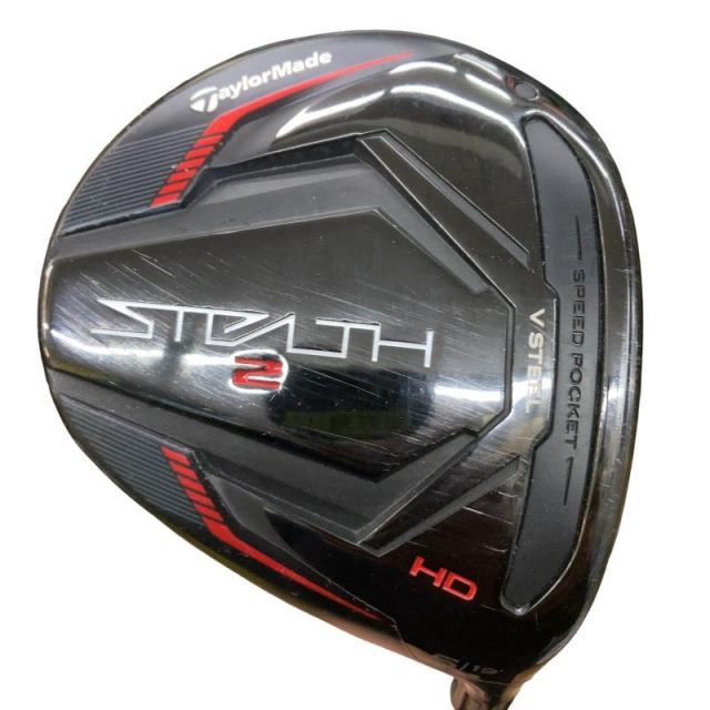 【中古】 テーラーメイド STEALTH2 HD 5W フェアウェイウッド FW 純正特注シャフト (フレックスS) メンズ 男性用 右利き 右用 Cランク ゴルフクラブ