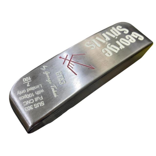 【中古】 George Spirits George Spirits GTA3 パター PT スチール (フレックスその他) メンズ 男性用 右利き 右用 Cランク ゴルフクラブ
