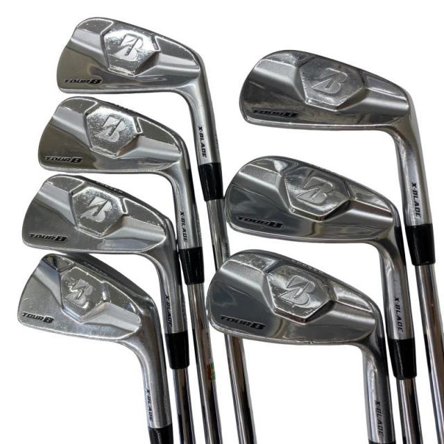 【中古】 ブリヂストン TOUR B X-BLADE 8S アイアンセット IR Dynamic Gold (フレックスS) メンズ 男性用 右利き 右用 Cランク ゴルフクラブ