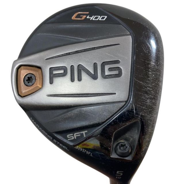 【中古】 ピン G400 SFT 5W フェアウェイウッド FW ALTA J CB(FW) (フレックスSR) メンズ 男性用 右利き 右用 Cランク ゴルフクラブ