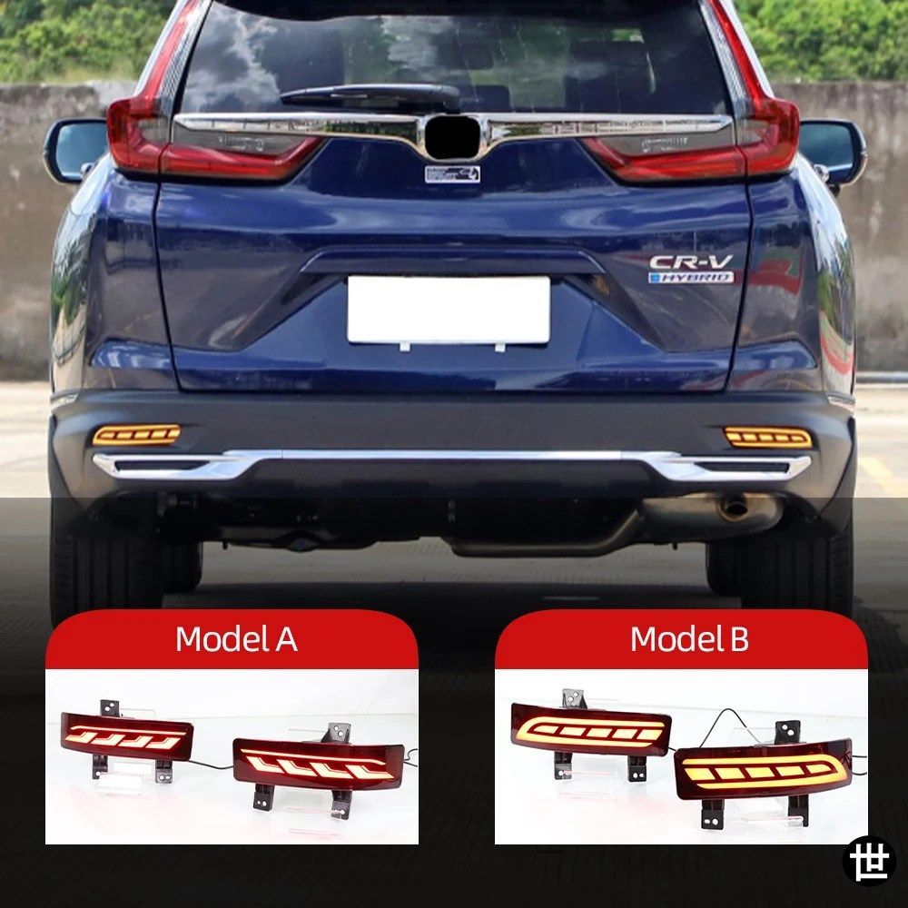 ホンダ C-RV CRV 2020 2021 2022 用 LED リアライト 車用バンパーライト ブレーキライト ウインカー フォグランプ リフレクター 1ペア