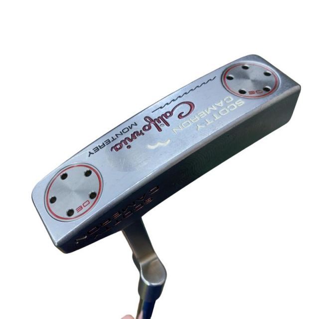 【中古】 タイトリスト SCOTTY CAMERON California MONTEREY 33インチ(25g) パター PT スチール (フレックスその他) メンズ 男性用 右利き 右用 Dランク ゴルフクラブ