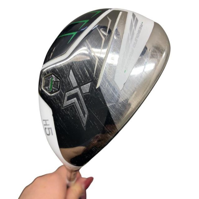 【中古】 ダンロップ XXIO(2022) eks ホワイト H5 ユーティリティ UT Miyazaki AX-2(HB) (フレックスS) メンズ 男性用 右利き 右用 Cランク ゴルフクラブ