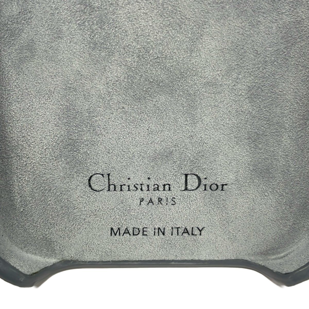 DIOR iPhone 15 Pro ケース 日本限定 ラムスキン ライトブルー