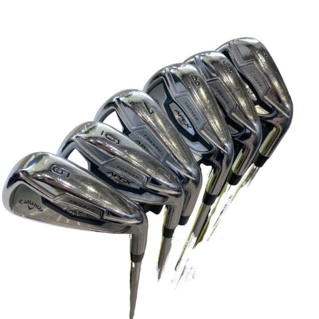 【中古】 キャロウェイ APEX PRO(2015) 6S アイアンセット IR NS PRO 950GH (フレックスS) メンズ 男性用 右利き 右用 Dランク ゴルフクラブ