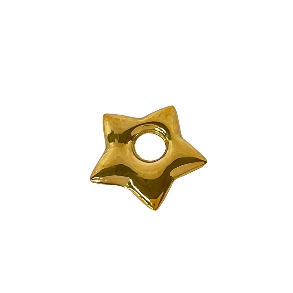 UNOAERRE(ウノアエレ) ペンダントトップ美品 - K18YG スター(星)