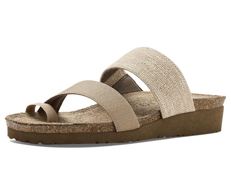 ナオト レディース シューズ ヒール Naot Sia Beige Linen Ela ベージュ