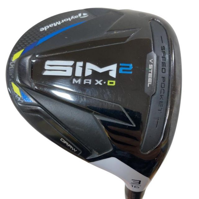【中古】 テーラーメイド SIM2 MAX-D 3W フェアウェイウッド FW TENSEI BLUE TM50(SIM2 FW) (フレックスS) メンズ 男性用 右利き 右用 Cランク ゴルフクラブ