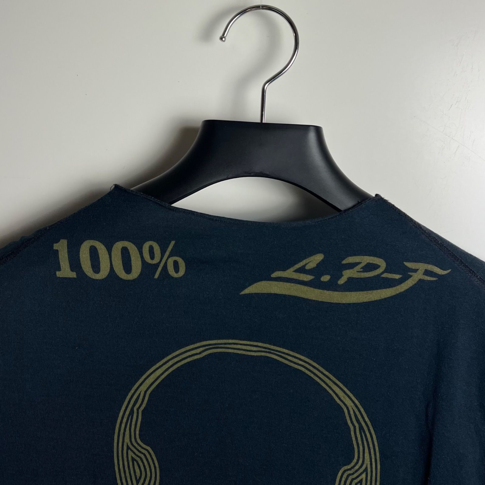 LUCIEN PELLAT-FINET 00s y2k archive weed & skull Tee S ルシアン 
