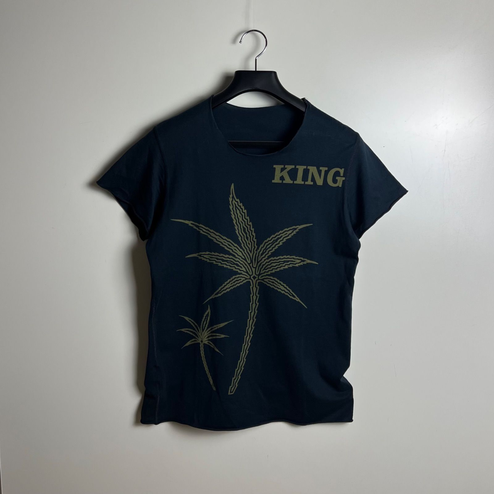 LUCIEN PELLAT-FINET 00s y2k archive weed & skull Tee S ルシアン 