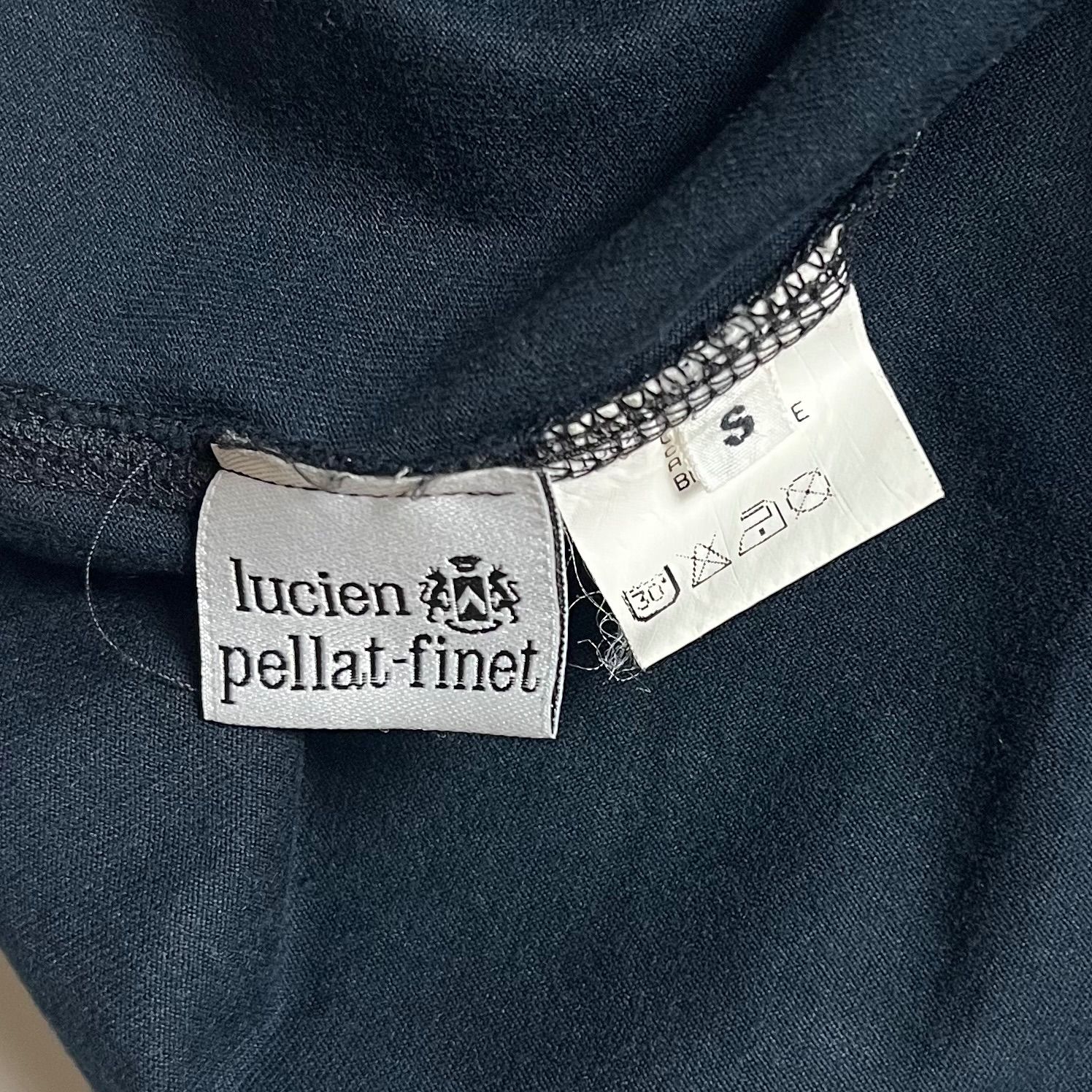 LUCIEN PELLAT-FINET 00s y2k archive weed & skull Tee S ルシアン 