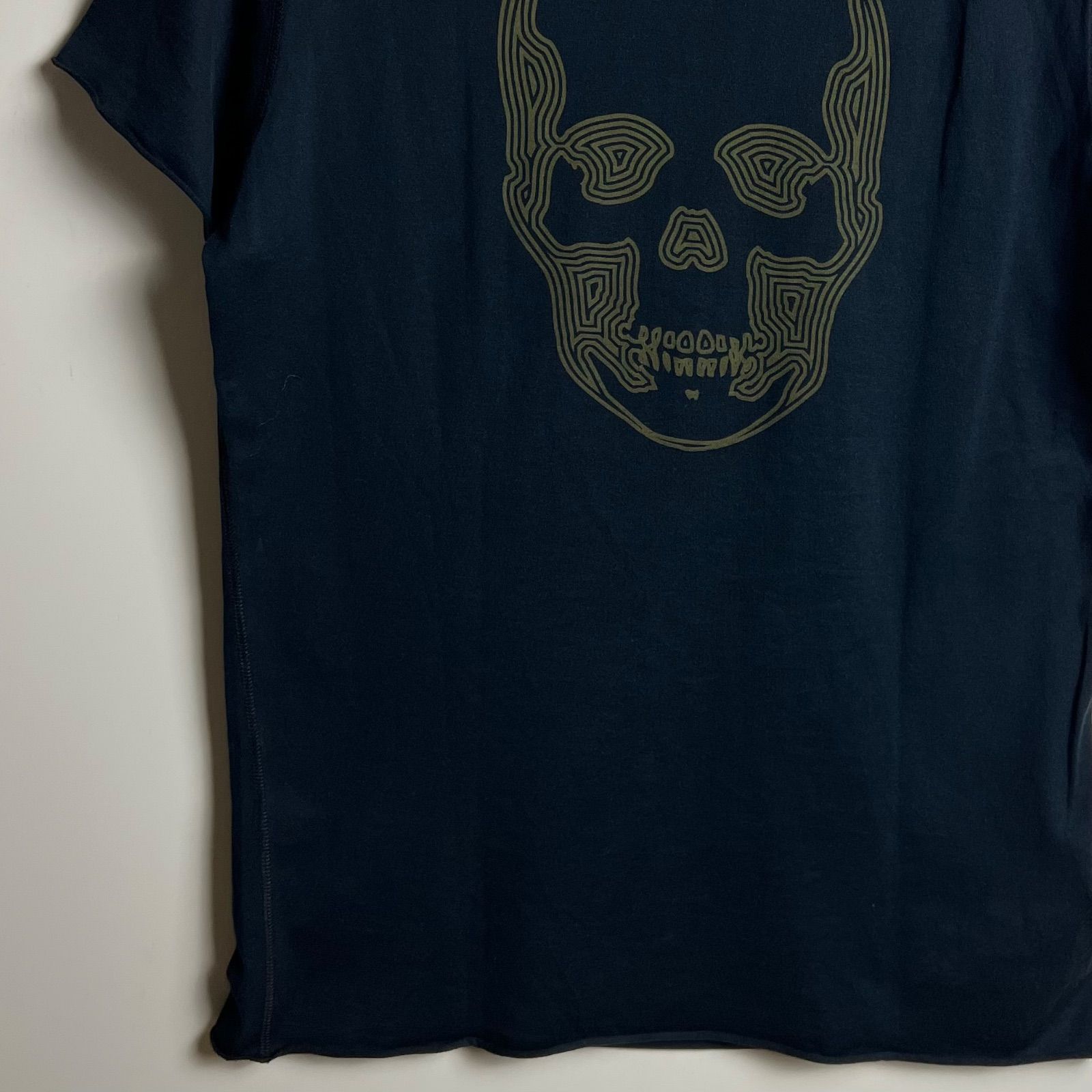 LUCIEN PELLAT-FINET 00s y2k archive weed & skull Tee S ルシアン 