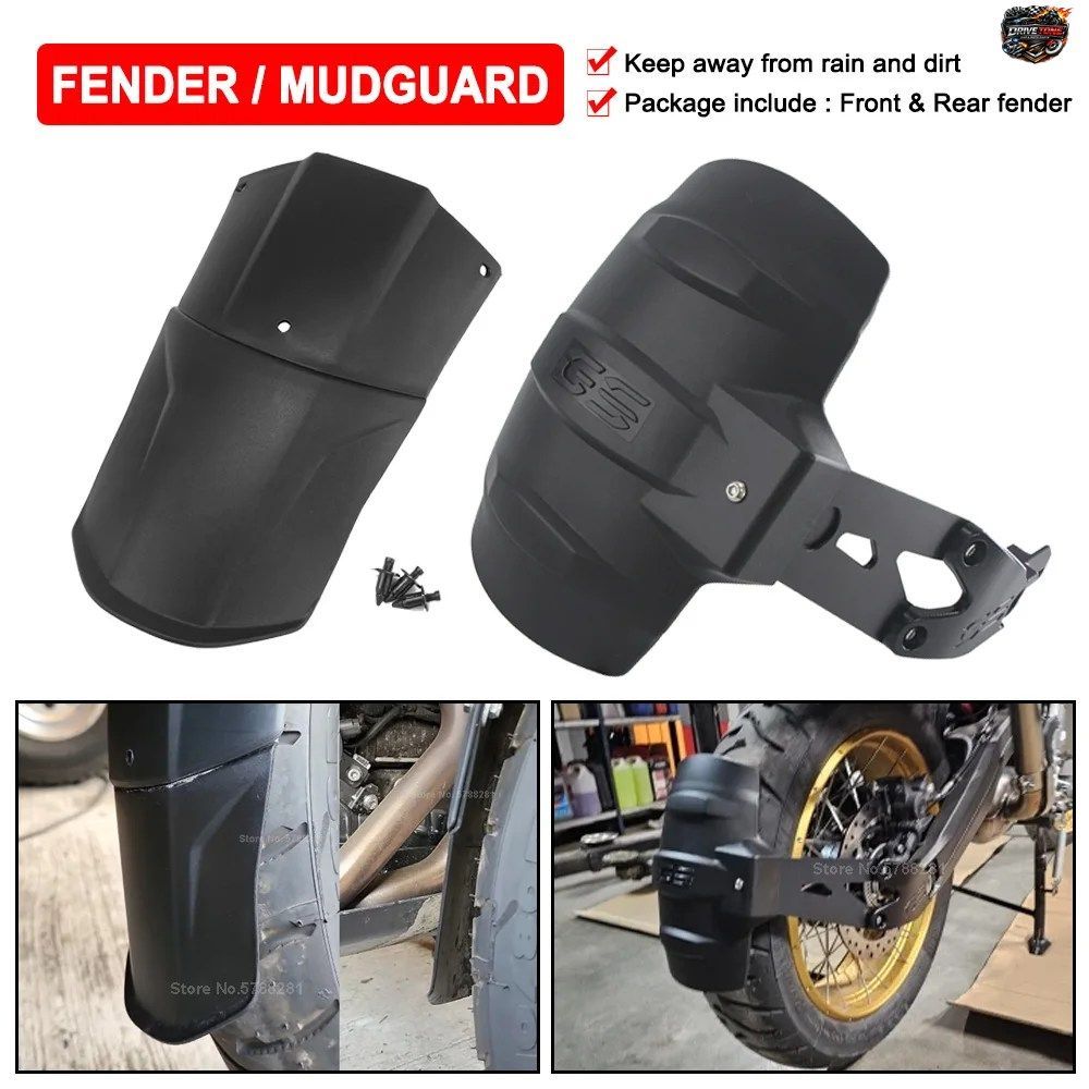 BMW F850GS F850GS 2018-2023用オートバイフロントリアフェンダーマッドガードマッドスプラッシュガードホイールハガープロテクターカバー