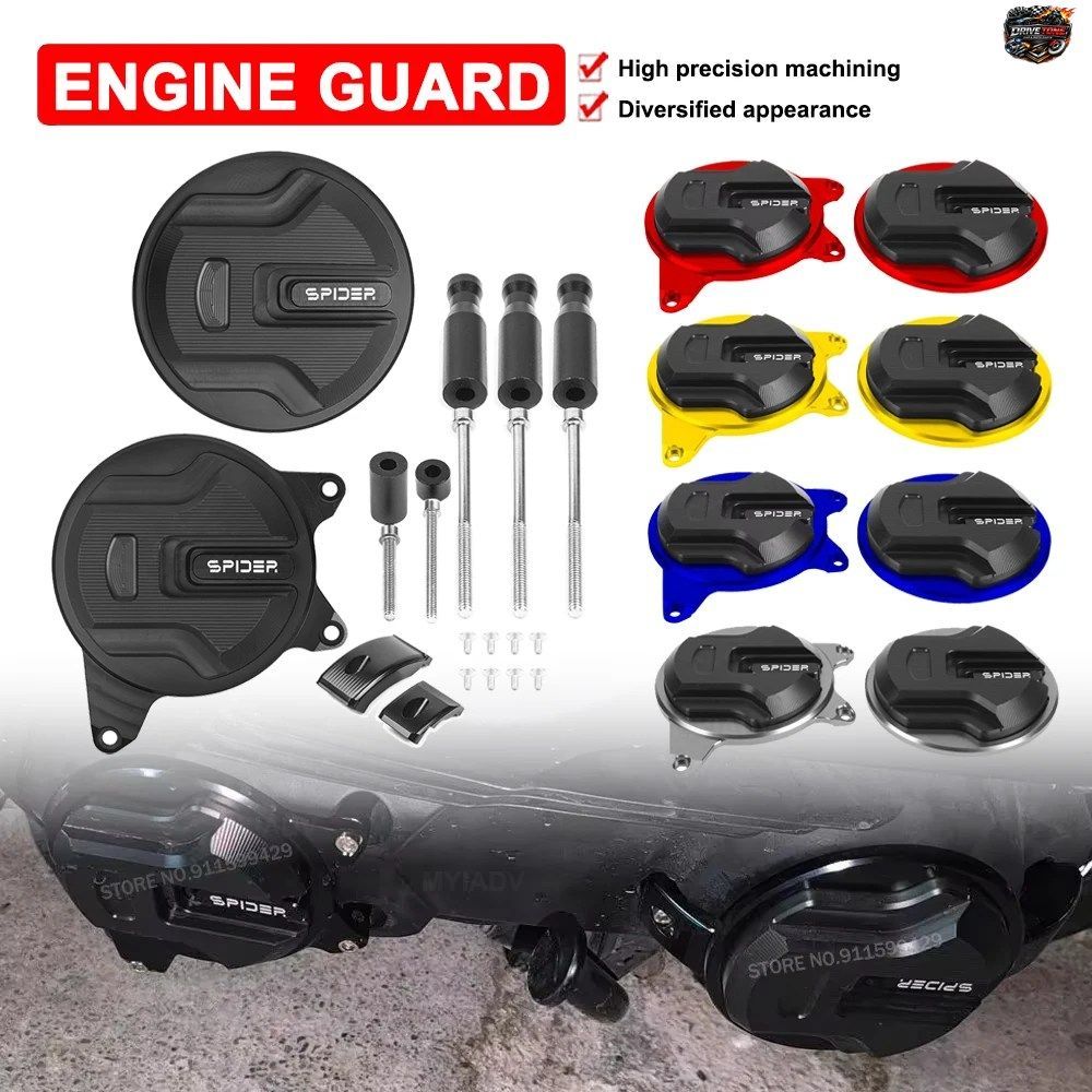 ヤマハ NMAX155 2020-2022 2023 用モーターサイクルアクセサリー エンジン保護カバー スライダー クラッシュパッド 衝突防止ガード