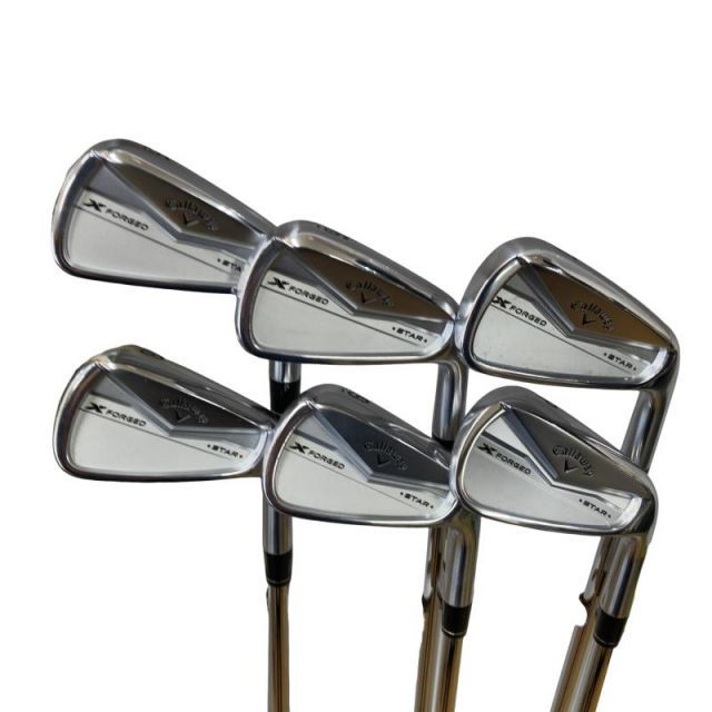 【中古】 キャロウェイ X FORGED STAR(2024) 6S アイアンセット IR NS PRO MODUS3 TOUR105 (フレックスS) メンズ 男性用 右利き 右用 Cランク ゴルフクラブ