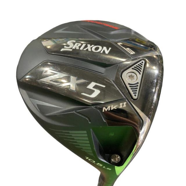【中古】 ダンロップ SRIXON ZX5 Mk II LS 10.5° ドライバー DR 純正特注シャフト (フレックスS) メンズ 男性用 右利き 右用 Cランク ゴルフクラブ