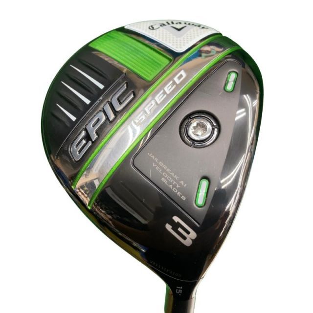 【中古】 キャロウェイ EPIC SPEED 3W フェアウェイウッド FW Speeder EVOLUTION VII FW 60 (フレックスS) メンズ 男性用 右利き 右用 Cランク ゴルフクラブ