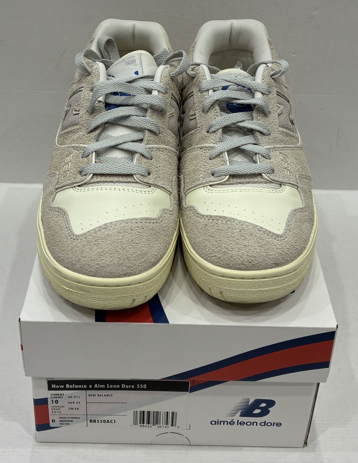 中古 Aime Leon Dore New Balance 550 Grey 28㎝ BB550AC1 エメレオンドレ ニューバランス スニーカー 靴 【V2157-001】◇ 268